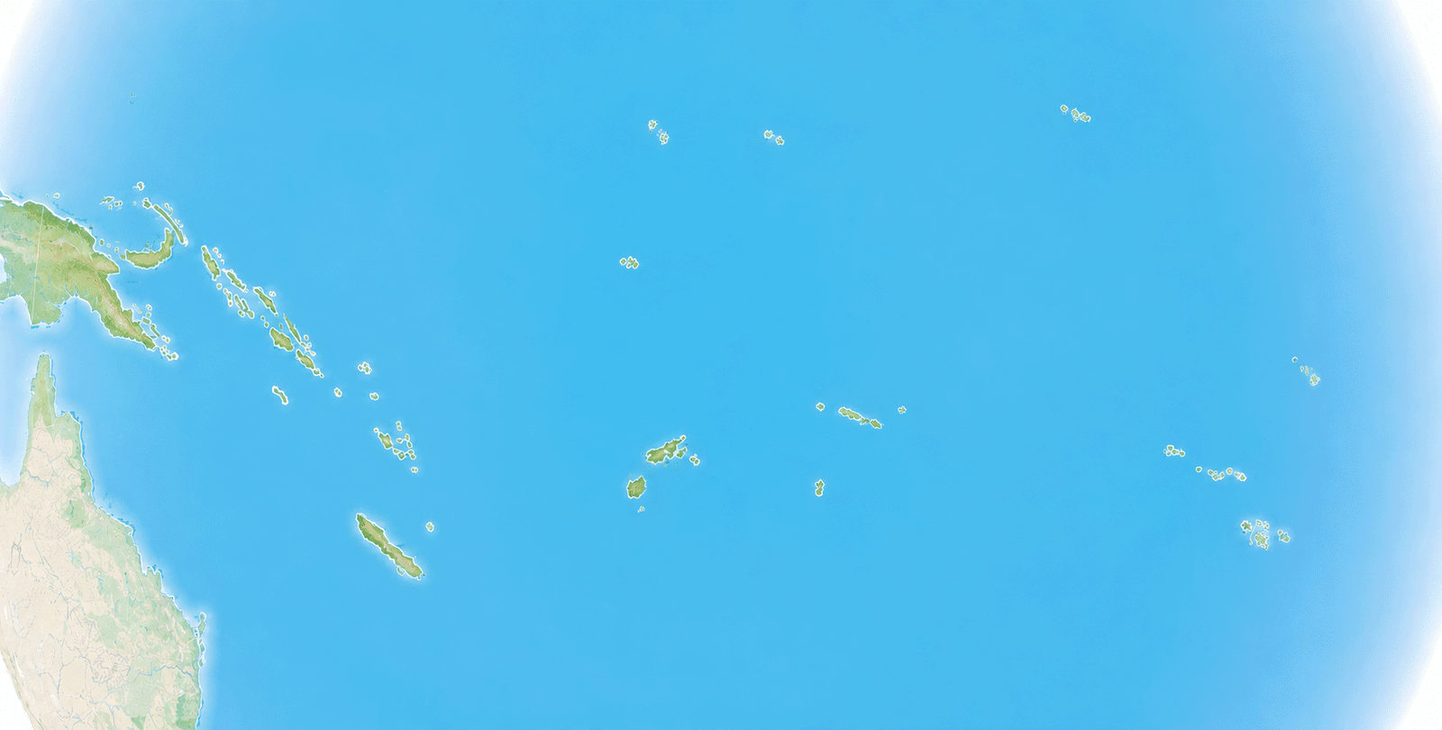 Pacific island map